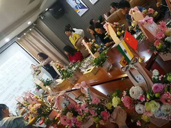 花艺师成果指导